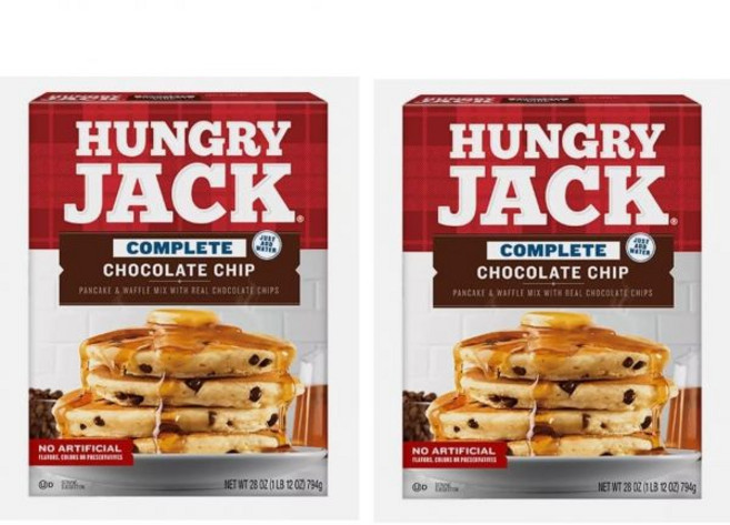 팬케이크 믹스 와플 가루 포괄적인.배고픈.잭 초콜릿 칩 & 완성 28온스 박스 2팩, 794g