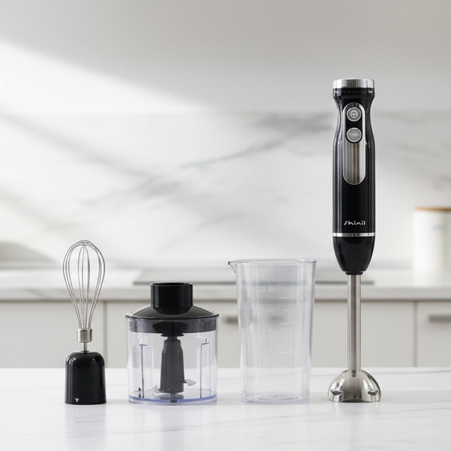 [슈퍼HOT][SHINIL] 신일 핸드블랜더 풀세트 SMX-HB505WK, 단품