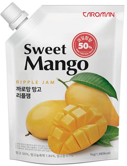 까로망 망고 리플잼 1kg, 1개