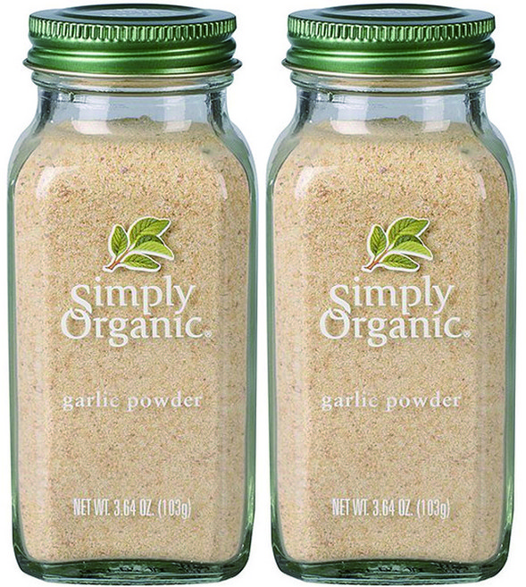 심플리오가닉 갈릭 파우더, 2개, 103g