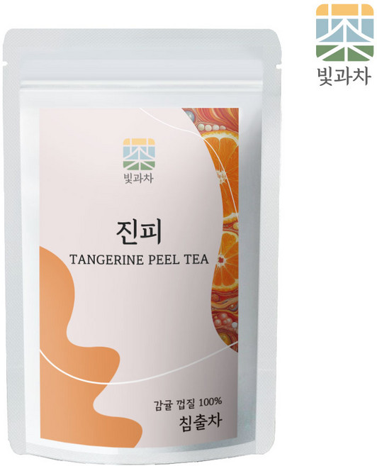 빛과차 감귤껍질 진피 삼각티백 50T, 50개입