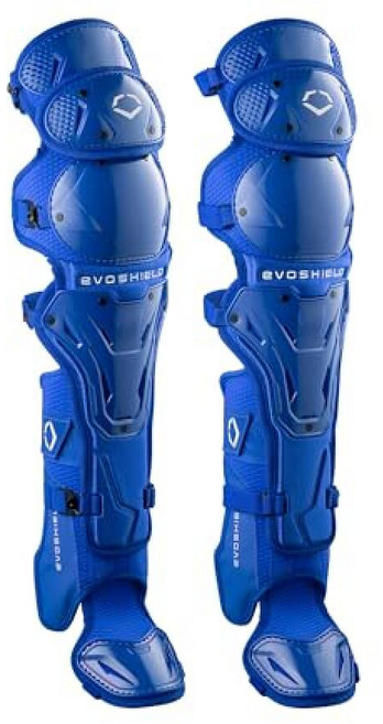 EvoShield Pro-SRZ™ 2.0 야구 포수 다리 보호대 - 중급 그레이, Royal