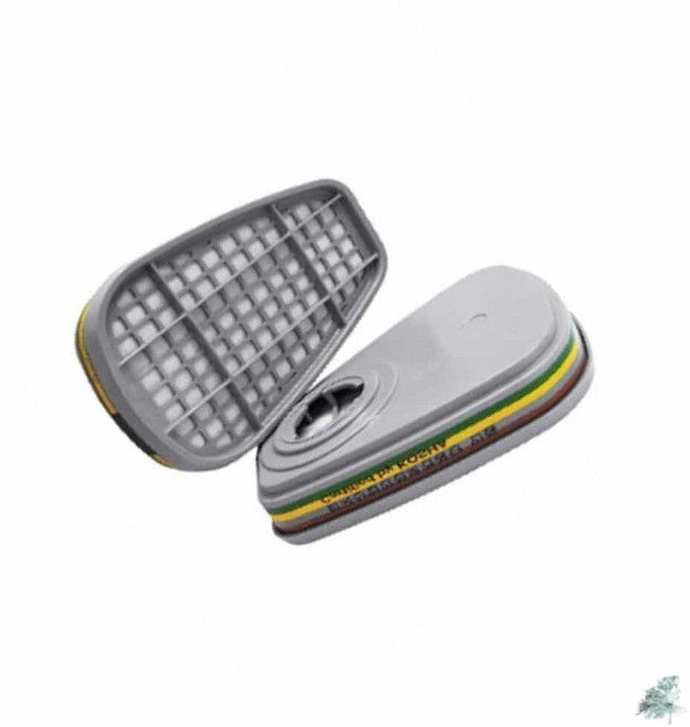 별봄샤인 방독마스크 복합용 방독 정화통 6006K 1봉 2개입 일반방독면