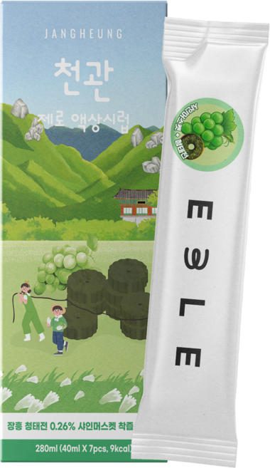 혈당케어 바나바잎추출물 제로슈가 샤인머스캣 레몬 스틱형 시럽 40ml, 14개