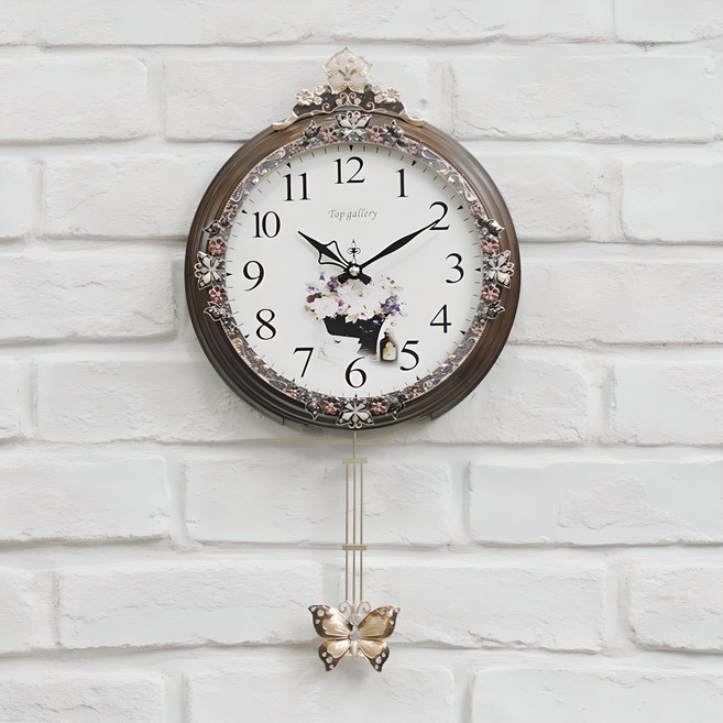 나비링 벽시계, 혼합색상