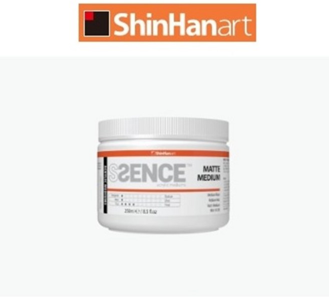 신한에쎈스 아크릴컬러 매트 미디엄 젯소 Jar, 1개, 250ml