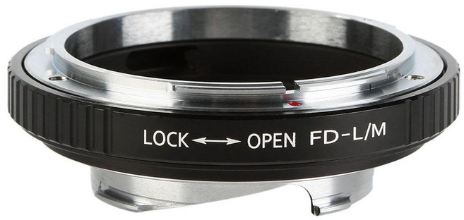 K&F Concept FD-LM _ Canon FD / MF Lens - Leica M Body 변환어뎁터, 1개