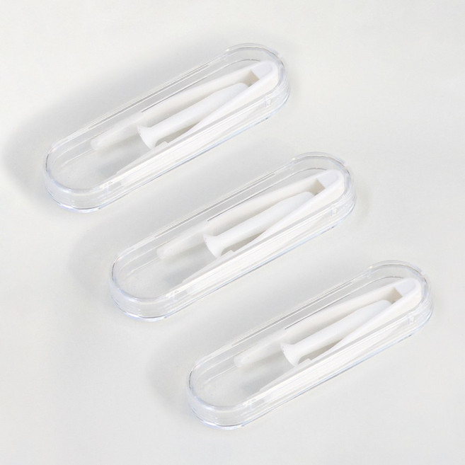 렌즈 빼는 도구 렌즈착용 위생 집게&흡착봉 3개세트