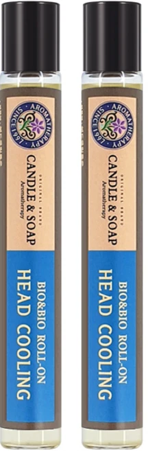 바이오앤바이오 헤드쿨링 롤온 페퍼민트 아로마오일, 2개, 10ml - 쿠팡
