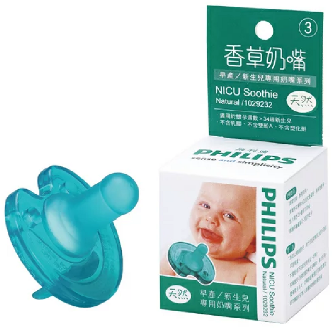 PHILIPS NICU Soothie 安撫奶嘴 (3號) 天然 原味, 1, 1個