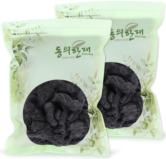 동의한재 중국산 3증 숙지황, 500g, 2개