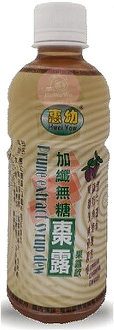 惠幼 黑棗精華露 無糖, 1個, 高纖醋無糖330ml / 1858