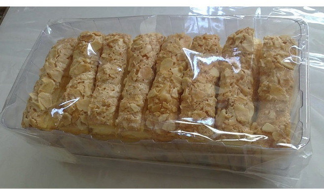 sns 杏仁千層酥 古早味懷舊零食, 1個