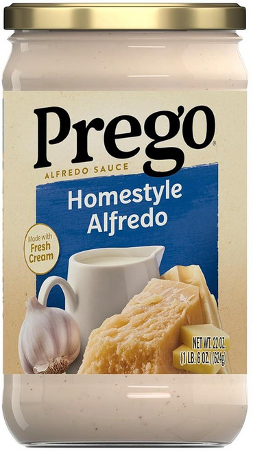 Prego Homestyle 알프레도 파스타 소스 623.7g(22온스) 병, 624g, 1개