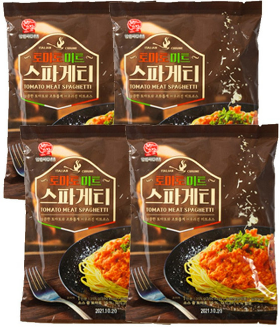 집에서 즐기는 별미 볶음우동 토마토스파게티와 소스 택1, 1개, 354g