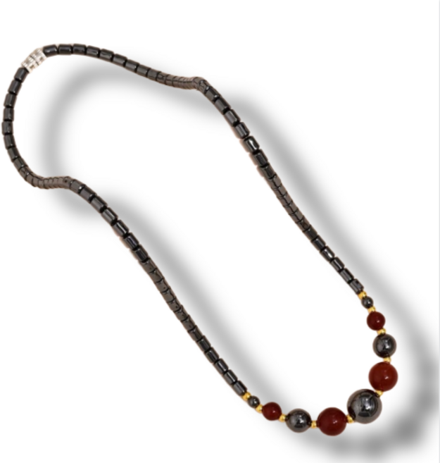 선호그룹 자석목걸이 운동선수 테니스 스포츠 야구 야구선수 스타일 남녀공용 골프 팔찌 목걸이, B color, 1개