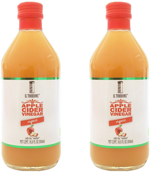 일토리오네 유기농 사과식초, 500ml, 2개