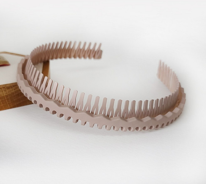 인조이박스 빗살 얇은머리띠 헤어밴드 남자 여자 CH2