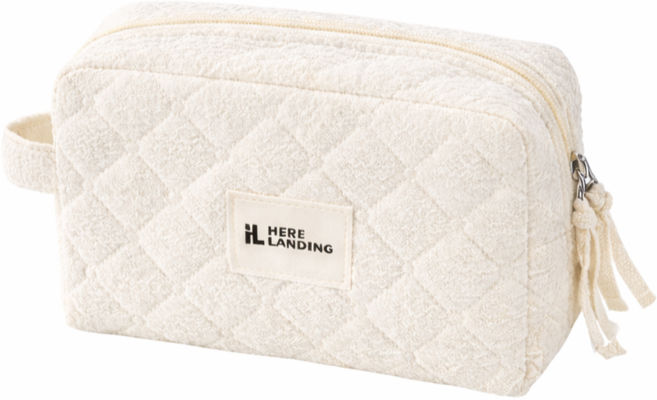 히어랜딩 여행용 대용량 손잡이 화장품 가방 다용도 파우치