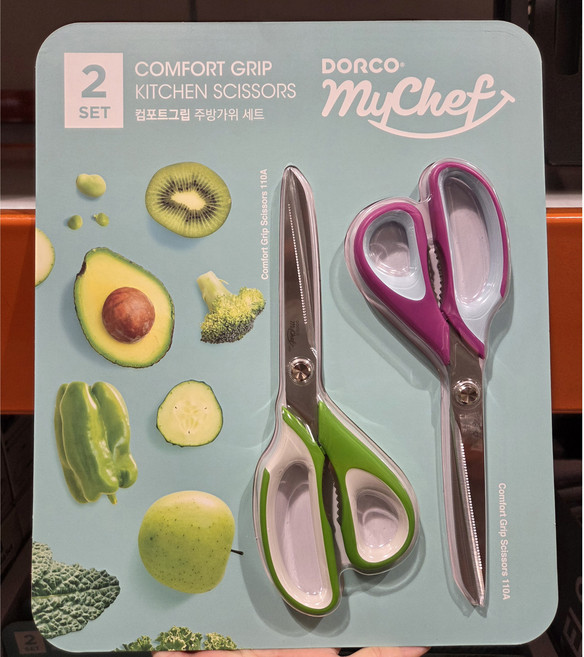 DORCO 도루코 주방가위 2P SET, 단품