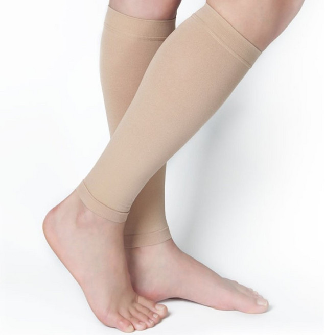칼브라운 종아리 압박용밴드 의료기기 의료용 압박스타킹 혈액순환 간호사 임산부, 1개, 종아리/무릎형