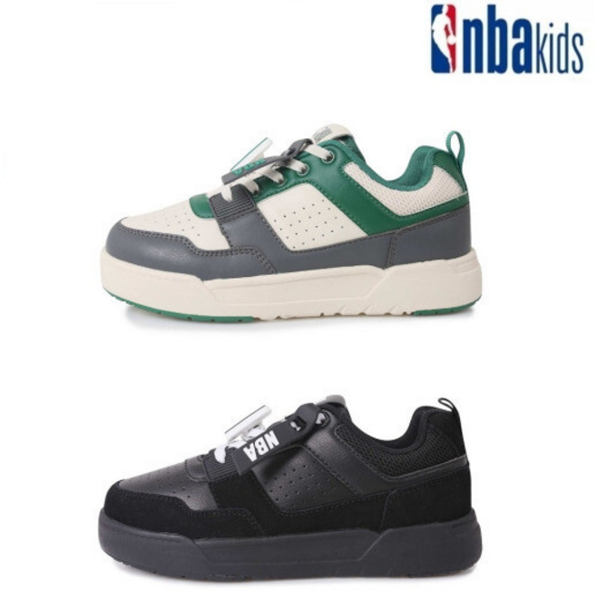 NBA키즈_ NBA 코트 리즈 로우 스니커즈 K253AS204P_평촌점