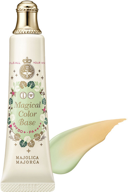 마죠리카마죠르카 매지컬 컬러 베이스 25g, 그린 + 베이지, 1개