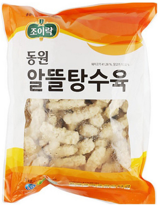 동원 조이락 알뜰탕수육, 2개, 1kg