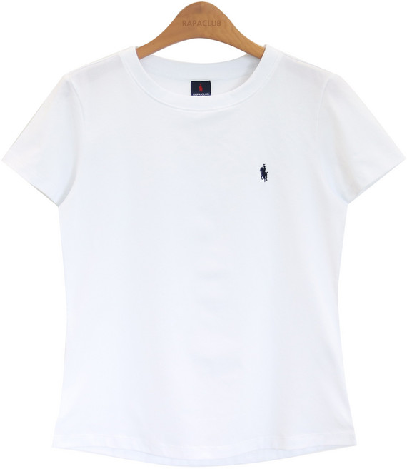 라파클럽 여성 슬림핏 쿨 라운드넥 기능성 반팔 티셔츠