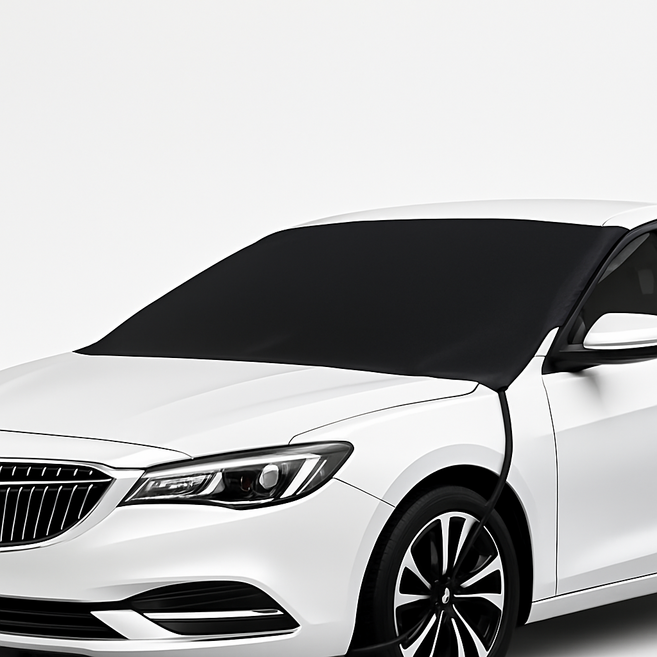 고정잘해 차량 앞유리 햇빛가리개, 1개