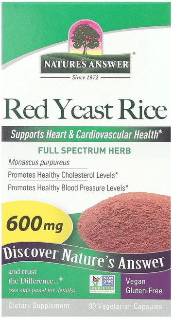 영양소를추분히 Nature's Answer 쌀 홍국 600mg 베지 캡슐 90정 채워야합니다, NaturesAnswer쌀홍국600mg베지캡슐90정, 1개 - 쿠팡