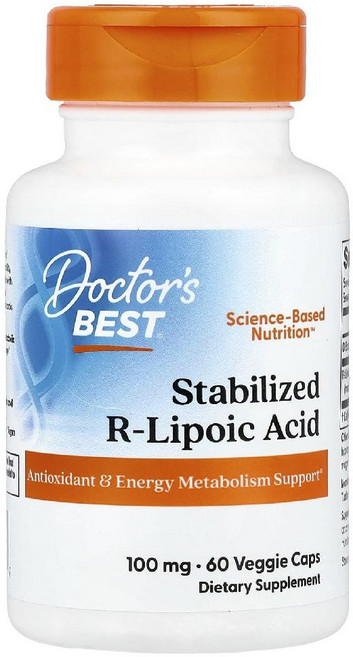 닥터스베스트 알리포산 R 리포산 알티옥트산 RALA 100mg 베지캡슐 60정, 1개