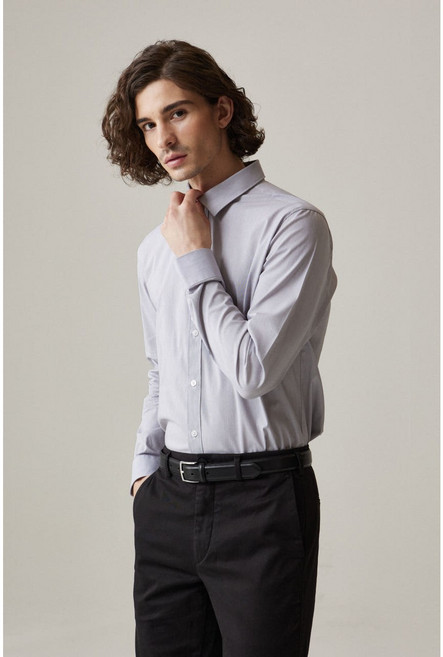 모두스비벤디 남성 슬림핏 스판 셔츠 남방