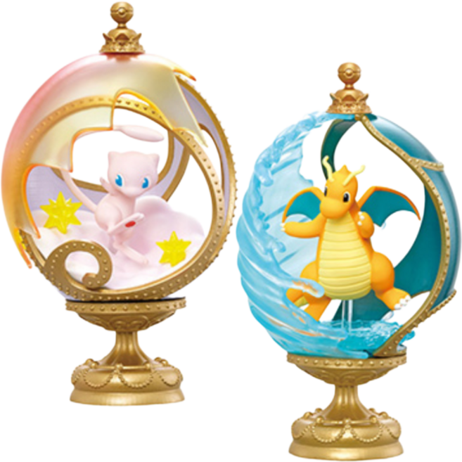 포켓몬스터 피규어 오발티크 망나뇽 뮤, 1개