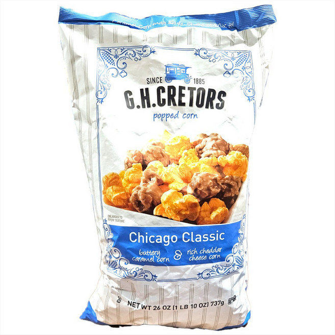 [지.에이치.크리터스] G.H.CRETORS 시카고 클래식 팝콘, 1개, 737g