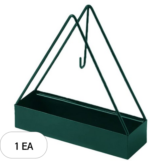 어반러쉬 캠핑 삼각 모기향 거치대, 그린, 1단, 1개