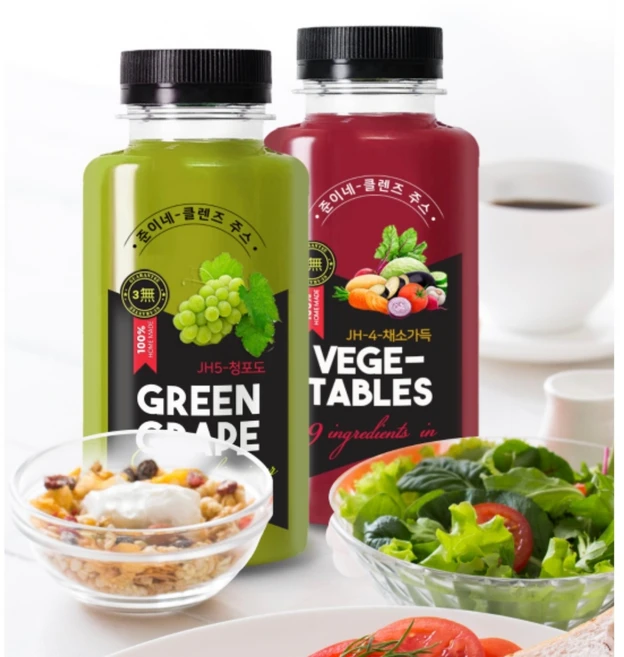 식사대용 클렌즈주스 오일만주스 555주스 다이어트주스 ABC쥬스 원데이클렌즈, 1세트, 클렌즈7종세트, 21정 - 쿠팡