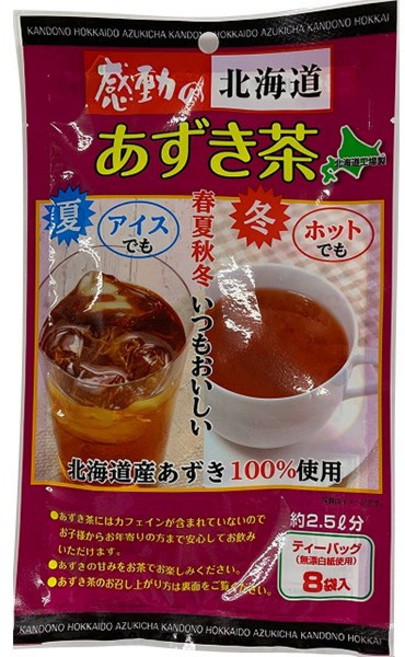 나카무라 식품산업 감동의 홋카이도 팥차 24g (3gx8) [차]] 160015, 나카무라 식품산업 감동의 홋카이도 팥차 24g (3gx