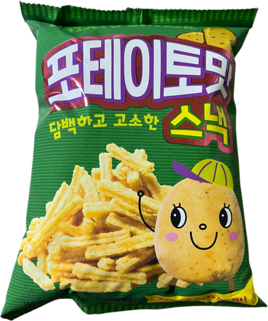 싱싱 포테이토맛 스낵, 100g, 20개, 100g