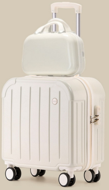 플랜와이 감성 기내용 마카롱 14+18인치 캐리어 세트 C4_1