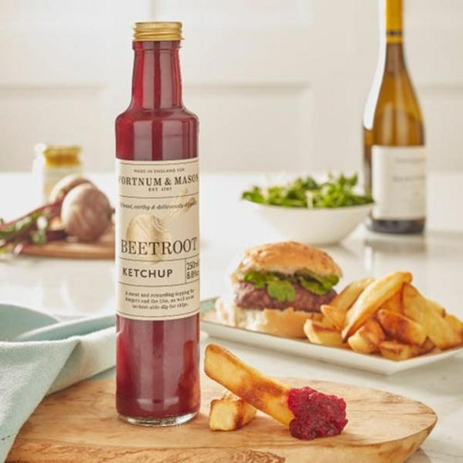 영국 포트넘 앤 메이슨 FORTNUM & MASON Beetroot Ketchup 비트루트 케첩, 1개, 250ml