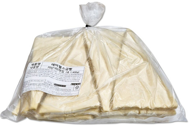 에버웰 소금빵 생지(샌드위치 제빵 제과 베이커리), 20개, 70g