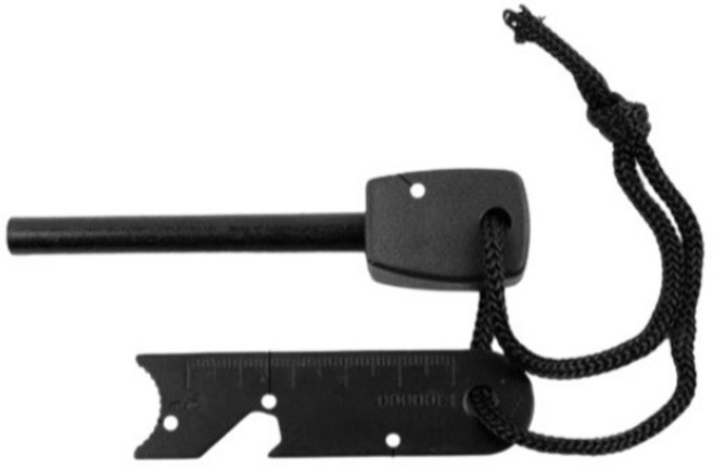 NOV- 불피우기 부싯돌 캠핑 백패킹 낚시 등산 파이어스틸 스틱 파이어스틱, 1개