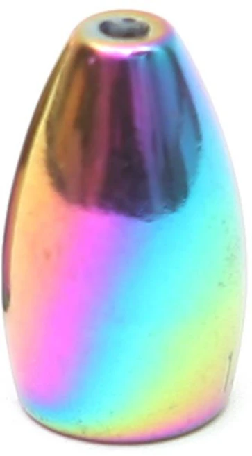 하프루어 패스트1 레인보우 텅스텐 싱커 총알싱커 텍사스리그 316oz 5.3g, [3/16oz] 5.3g - 쿠팡