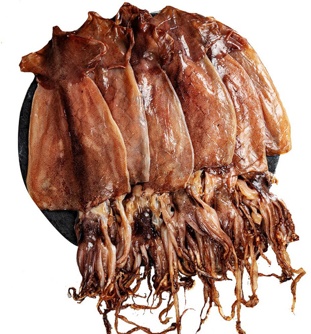 직접 말린 반건조 피데기 오징어 (국내가공 / ICE BOX 배송), 1세트, 5미 (450g 내외)