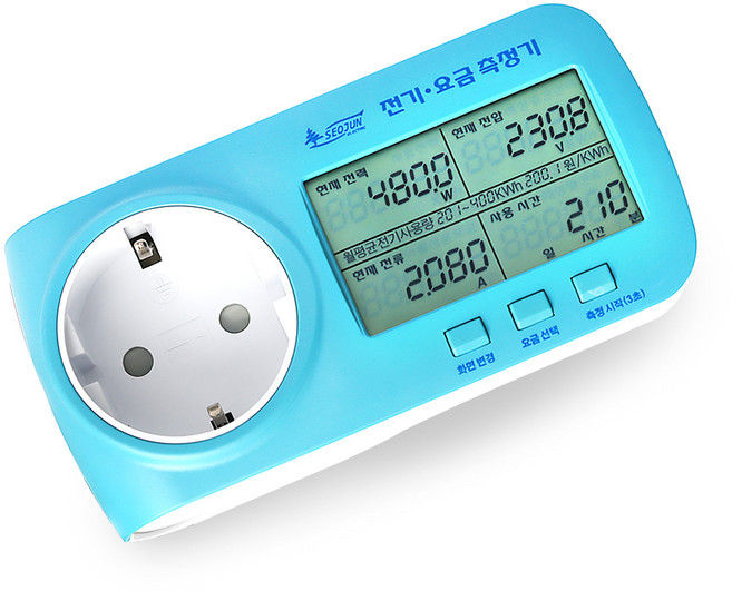 서준전기 220V코드용 전자식 전기요금측정기, 1세트