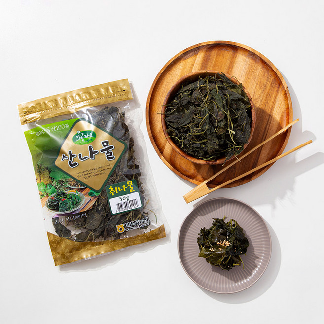 [태백농협] 국내산 취나물, 5개, 50g