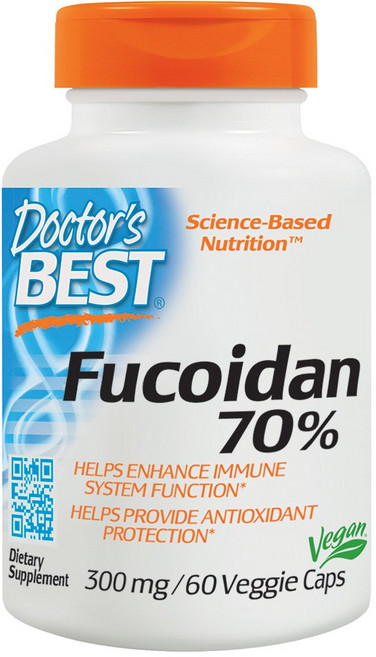 Doctor's BEST 褐藻醣膠素食膠囊 300mg, 60顆, 1罐