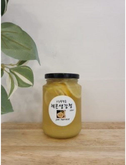 준테라스 정성가득 수제청 '레몬.생강청' 고농축 착즙 원산지(미국/전북봉동), 100개
