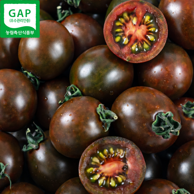 [백화점납품] 특품 달콤짭짤 대저 흑대추방울토마토, 1박스, 특품 5kg